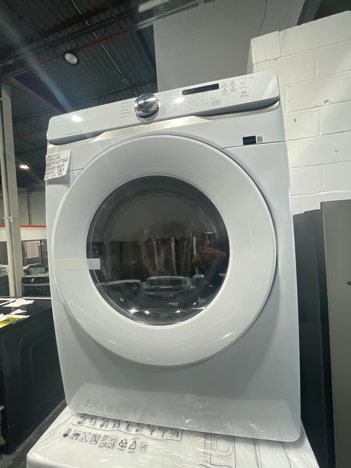 WF45T6000AW, DVE45T6005W - Washer/Dryer Sets - Front Load - Samsung - Open Box