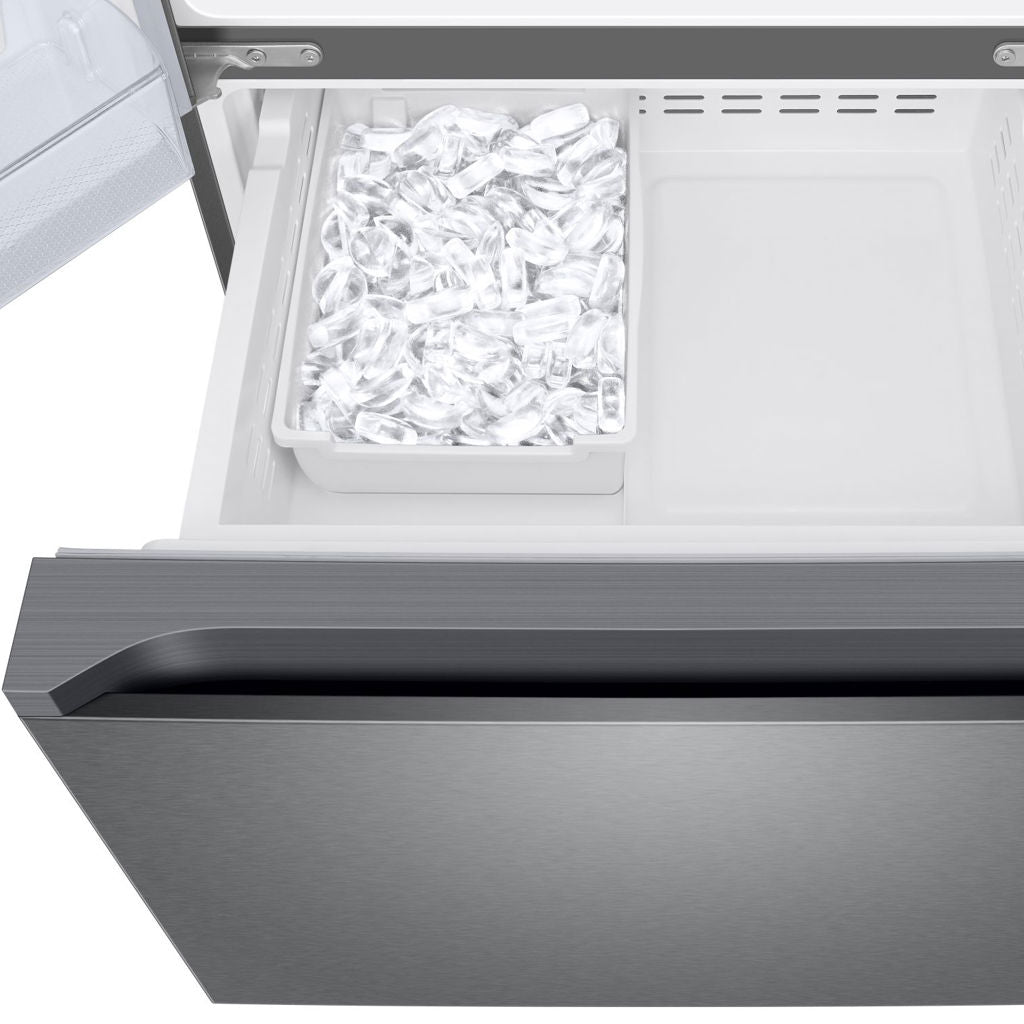 RF22A4111SR/AA - REFRIGERATORS - Samsung - French 3-Door - Stainless Steel - Open Box