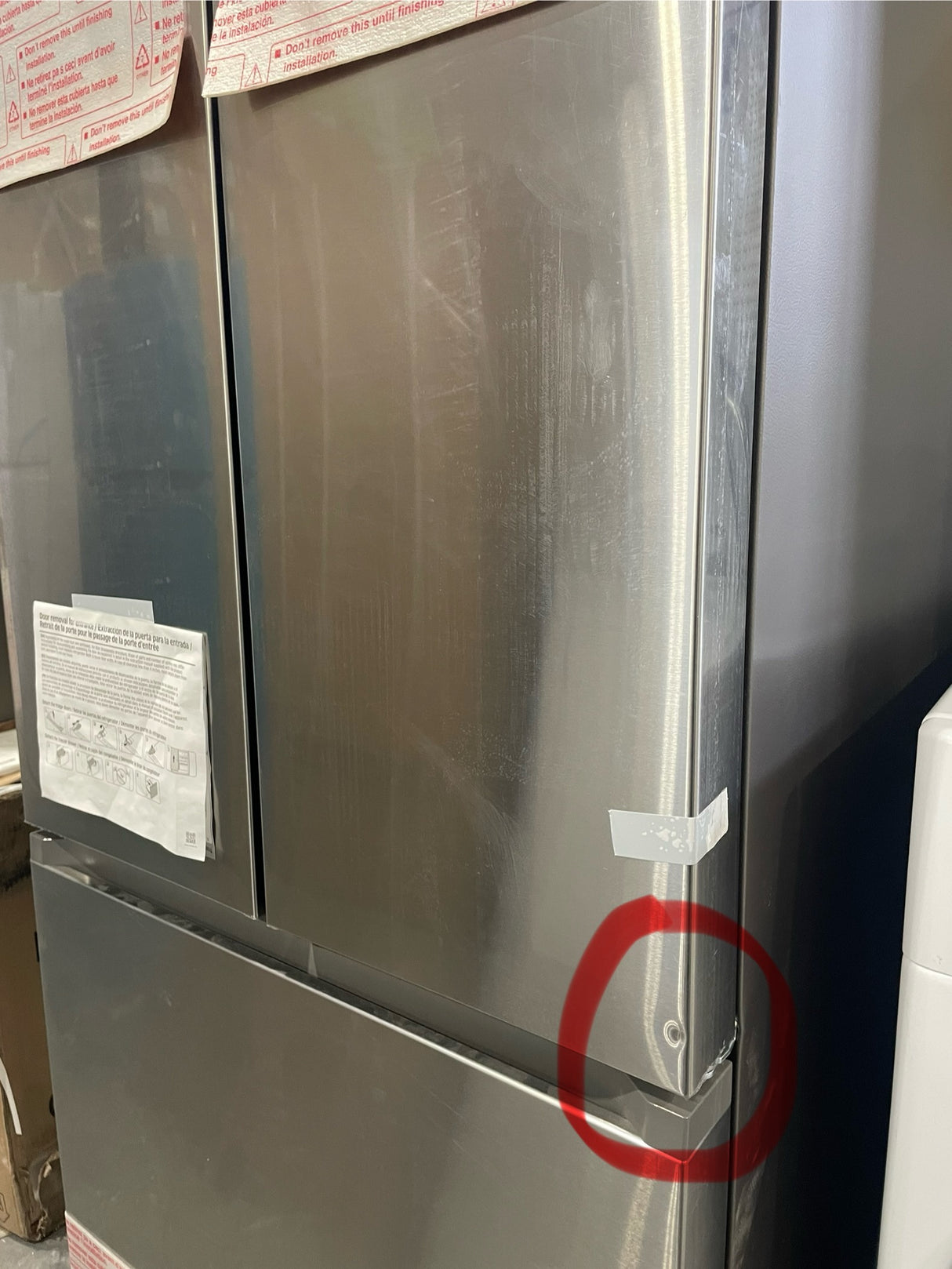 RF25C5151SR - REFRIGERATORS - Samsung - 33 - French 3-Door - Stainless Steel - Open Box