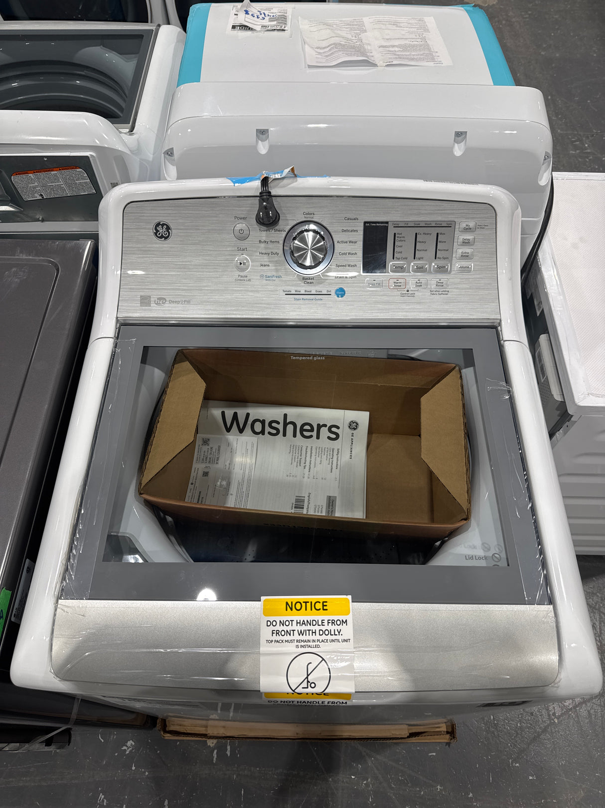 GTW680BMRWS - 27" - WASHERS- Top load - GE - Open box