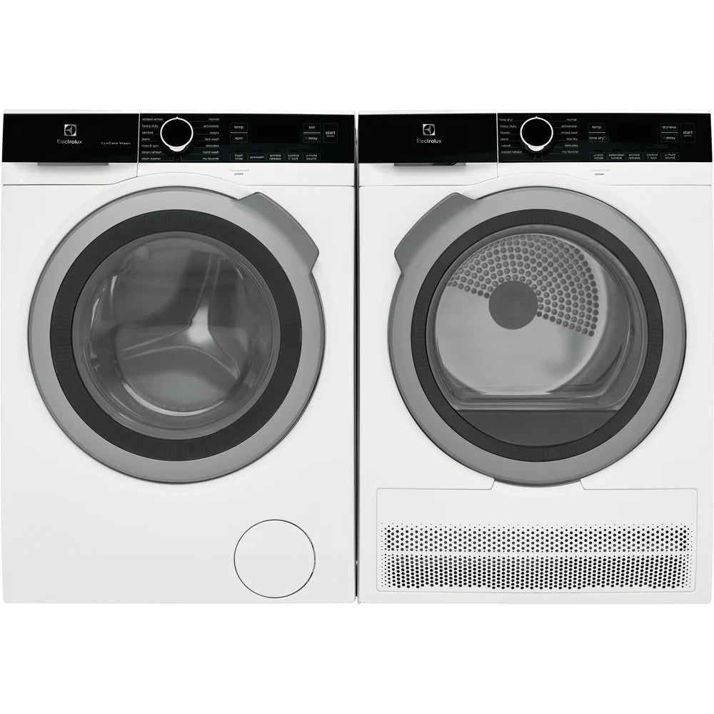 ELFW4222AW, ELFE422CAW - Ensemble laveuse-sécheuse - Chargement frontal - Electrolux - Compact 24 - Blanc - Thermopompe sans ventilation - Boîte ouverte