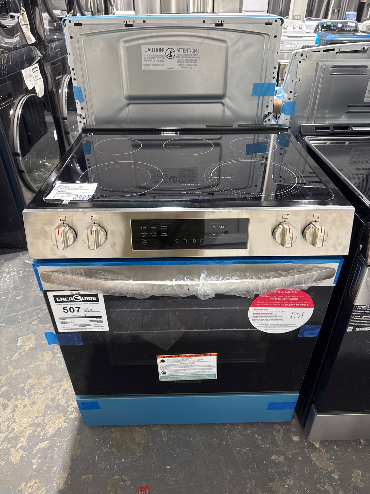 FCFE306CAS - RANGES - Frigidaire - Electric - Stainless Steel - Open Box