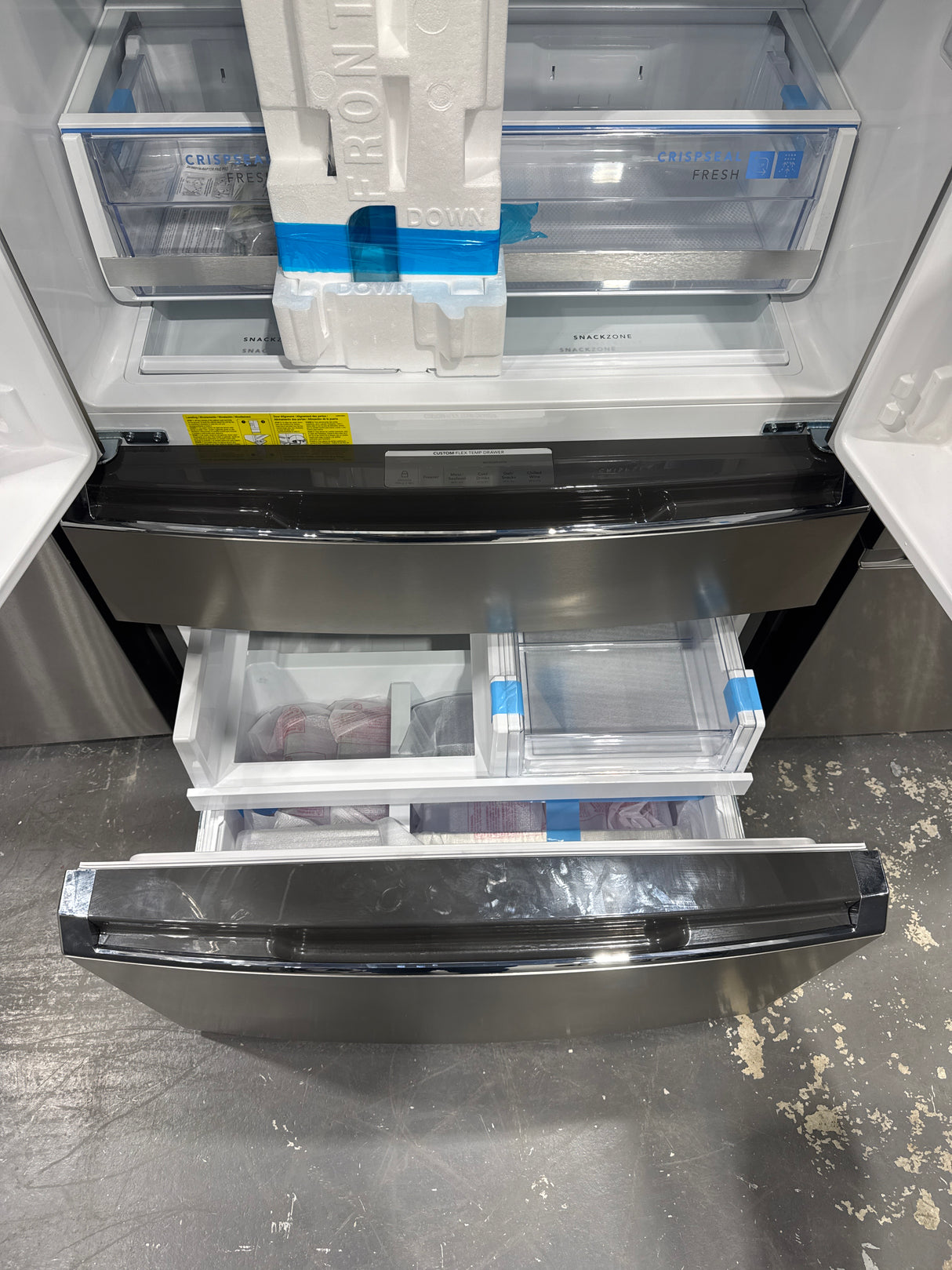 GRMG2272CF - REFRIGERATORS - Frigidaire Gallery - French 3-Door - Stainless Steel - Open Box