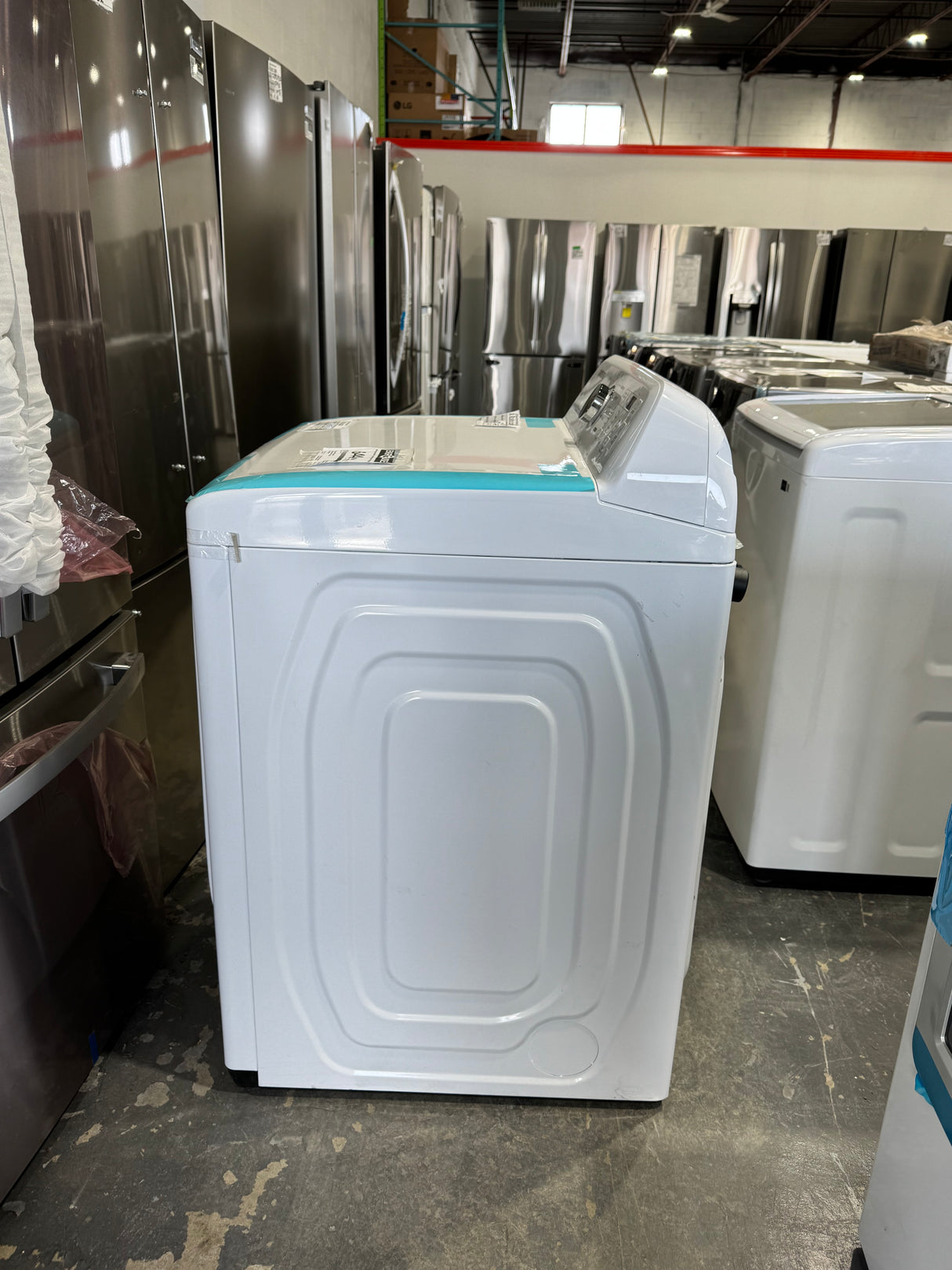 WA45T3200AW/DVE45T3200W- Washer/Dryer Sets - Samsung - White - Open box
