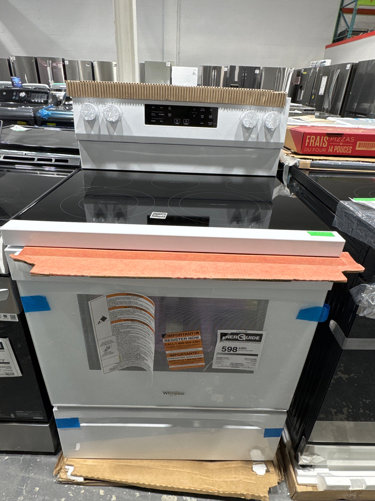 YWFES5030RW - CUISINIÈRES - Amana - Électrique - Blanche - Neuve