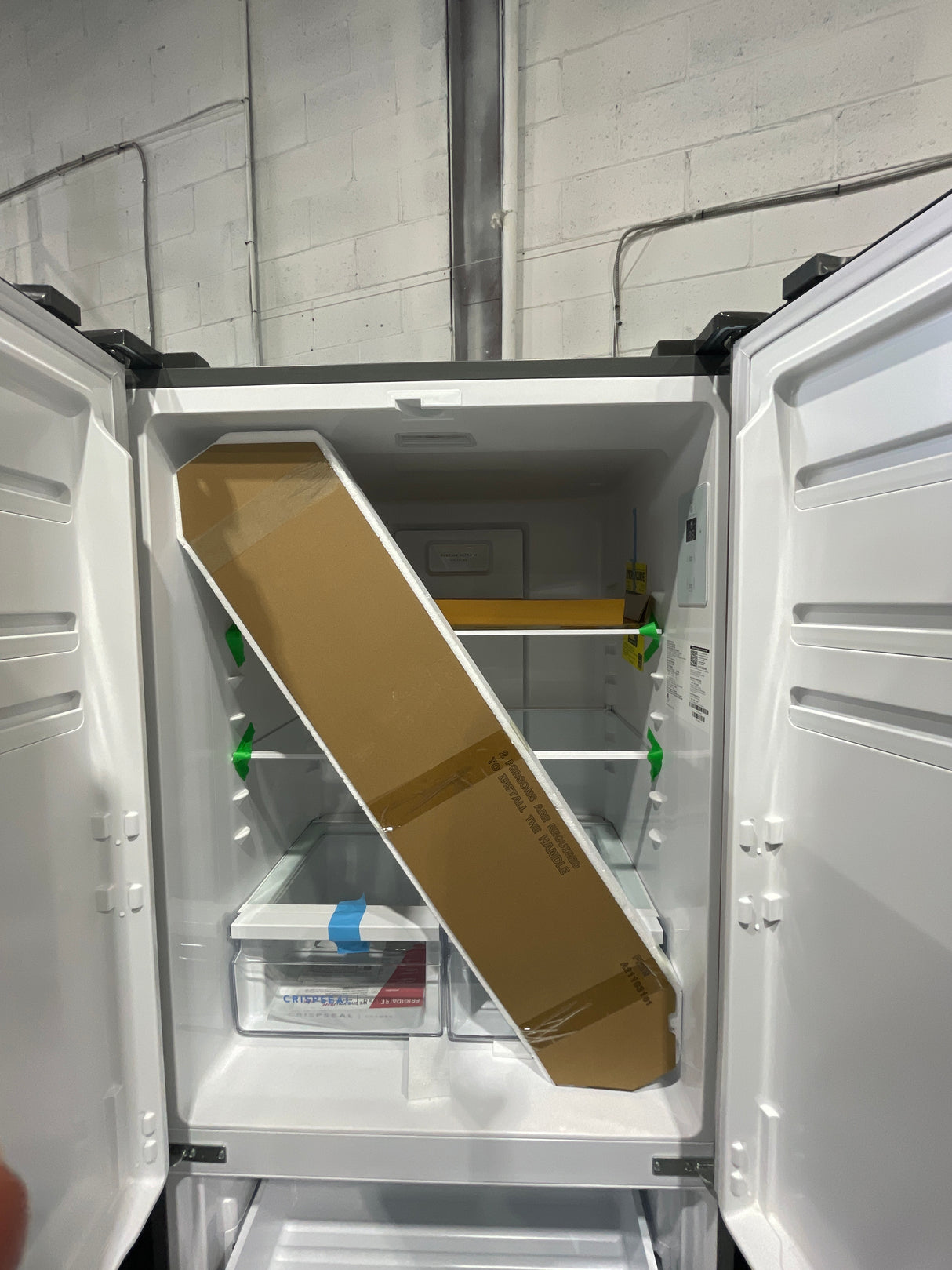 FRFG1813AV - REFRIGERATORS - 31.5 inches - Frigidaire- French 3-Door - Stainless Steel - Open Box