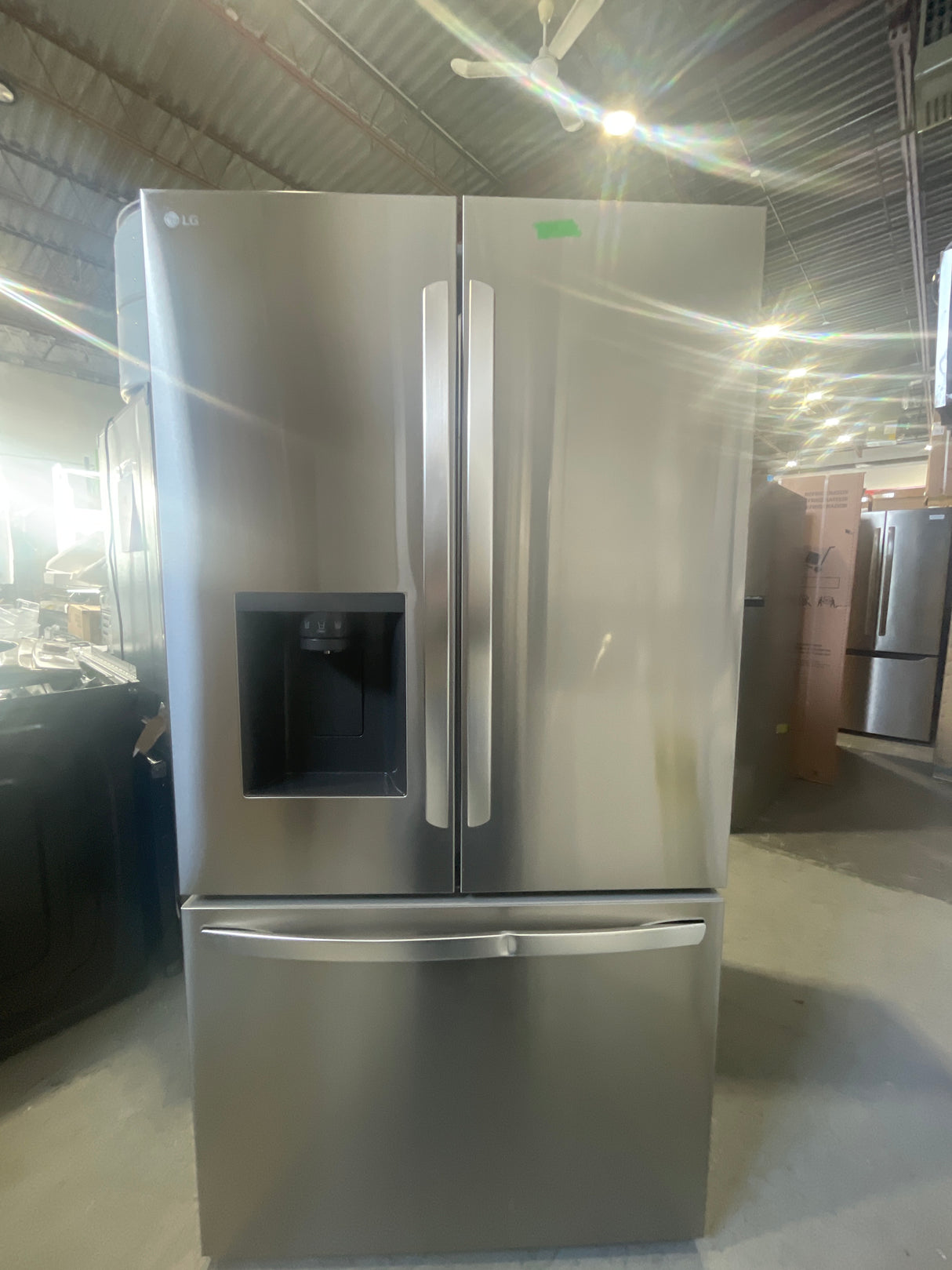 LRFXS3106S - 36 - RÉFRIGÉRATEURS - LG - Modèle français 3 portes - Inox - Emballage ouvert