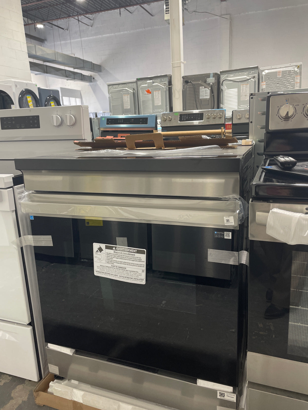 NSI6DG9300SRAC - Induction Range - Samsung - Stainless Steel - Open Box