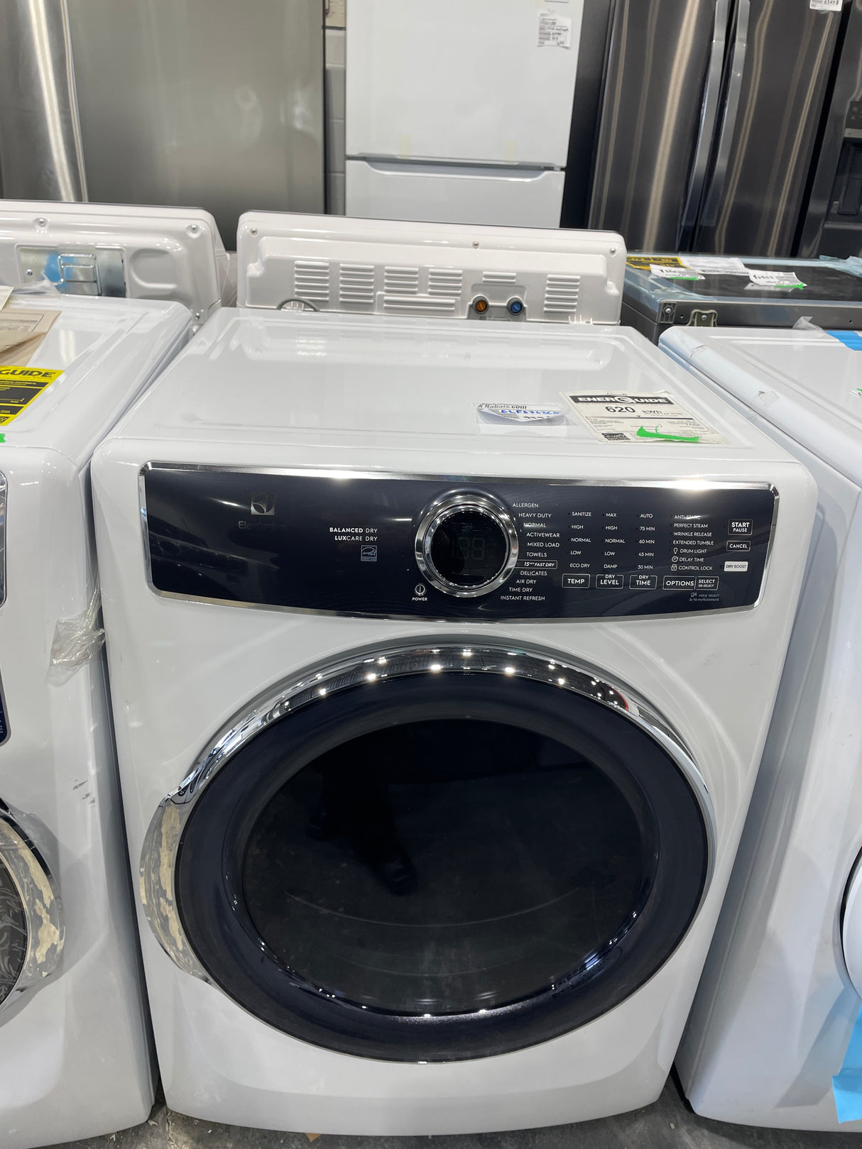 ELFW7637AW , ELFE763CAW - Washer/Dryer Sets - Electrolux - Open box