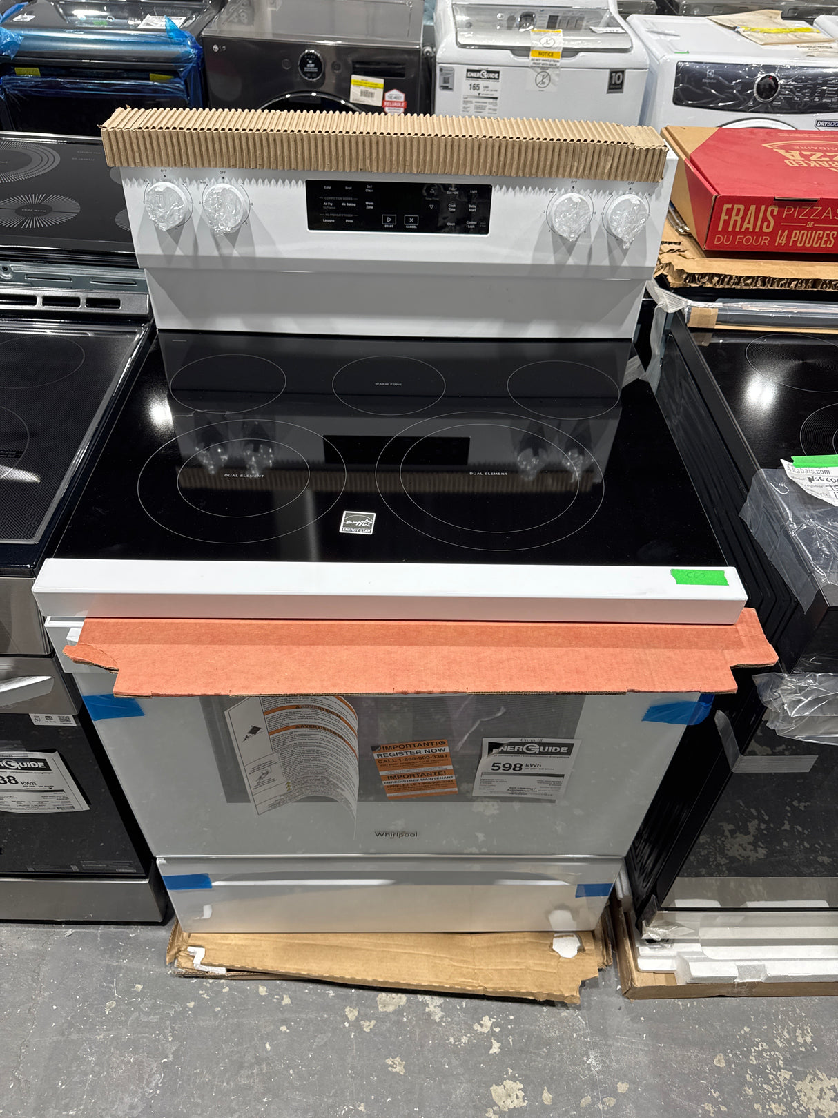 YWFES5030RW - CUISINIÈRES - Amana - Électrique - Blanche - Neuve