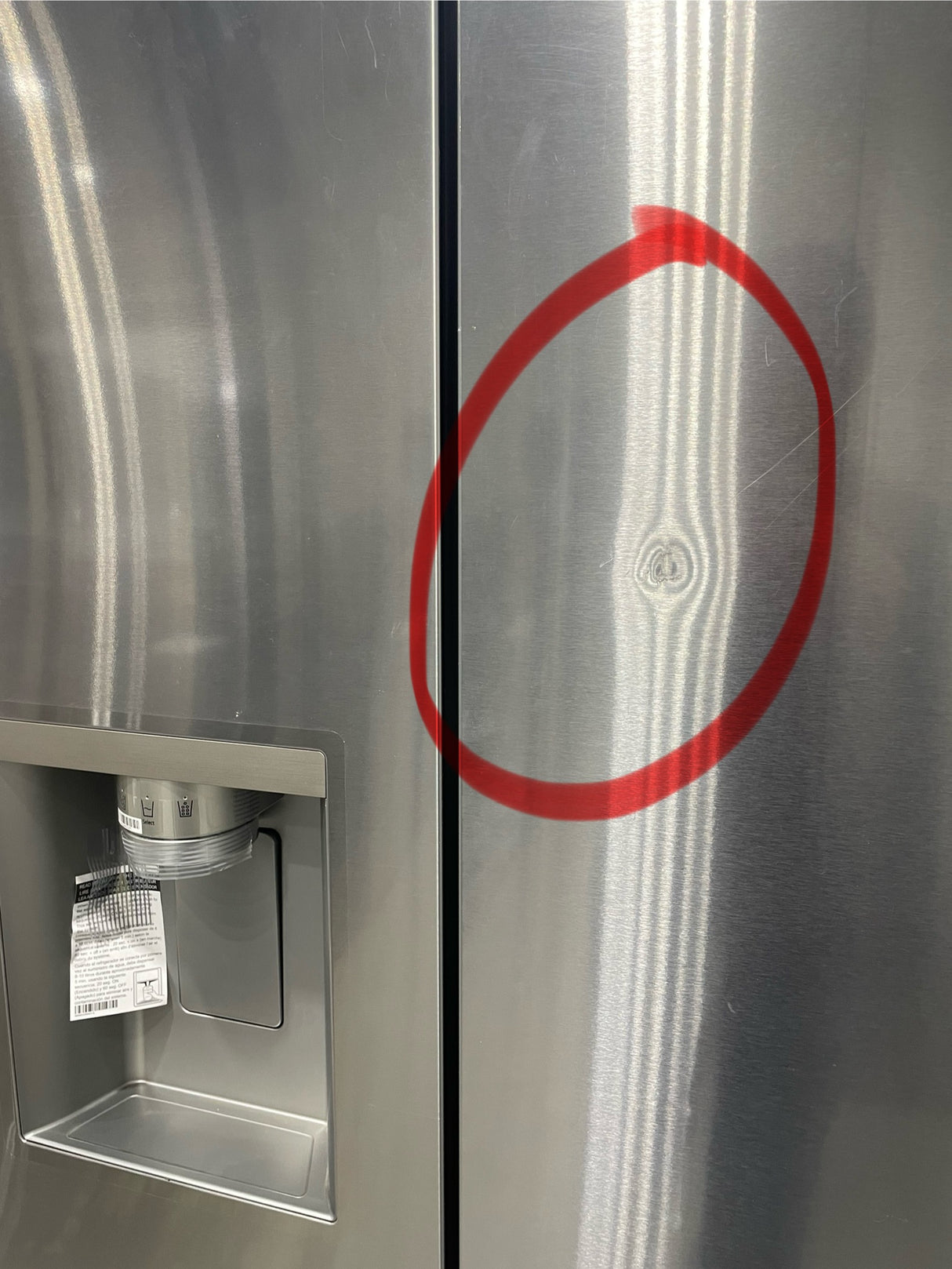LF25S6330S - Réfrigérateurs - LG - 3 portes françaises - Acier inoxydable - Boîte ouverte