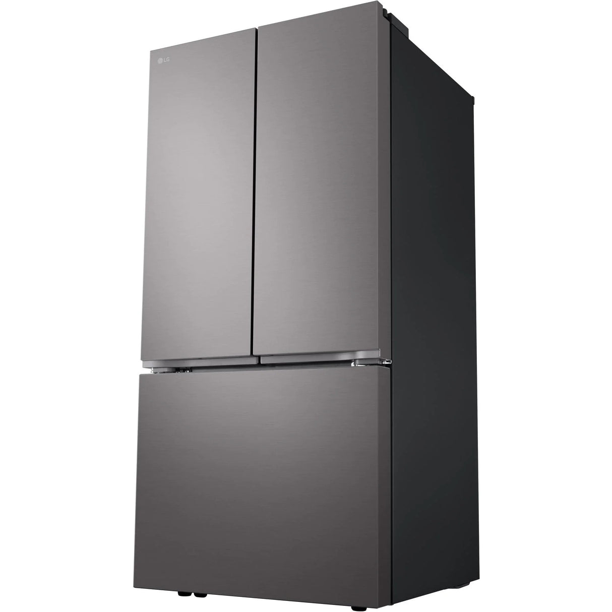 LF25S6200D - REFRIGERATORS - LG - 33 - French 3-Door - Black Stainless Steel - Open Box