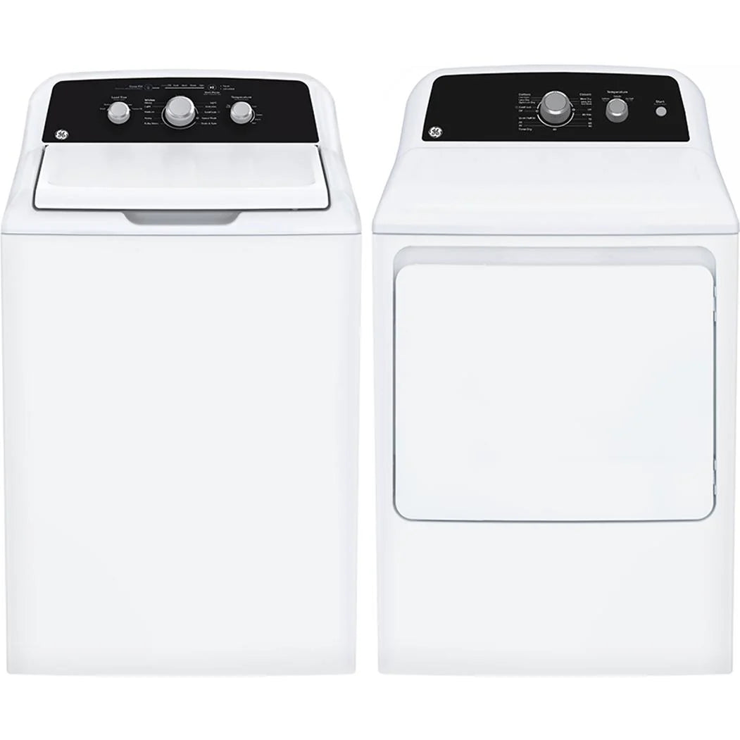 GTW334BMRWS, GTX34EBMRWS - Washer/Dryer Sets - Top load - GE - White  - Open box
