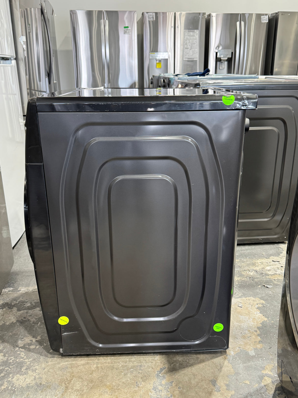 WF50BG8300AVUS, DVE50BG8300VAC - Washer/Dryer Sets - Front Load - Samsung - Stainless Steel - Open box