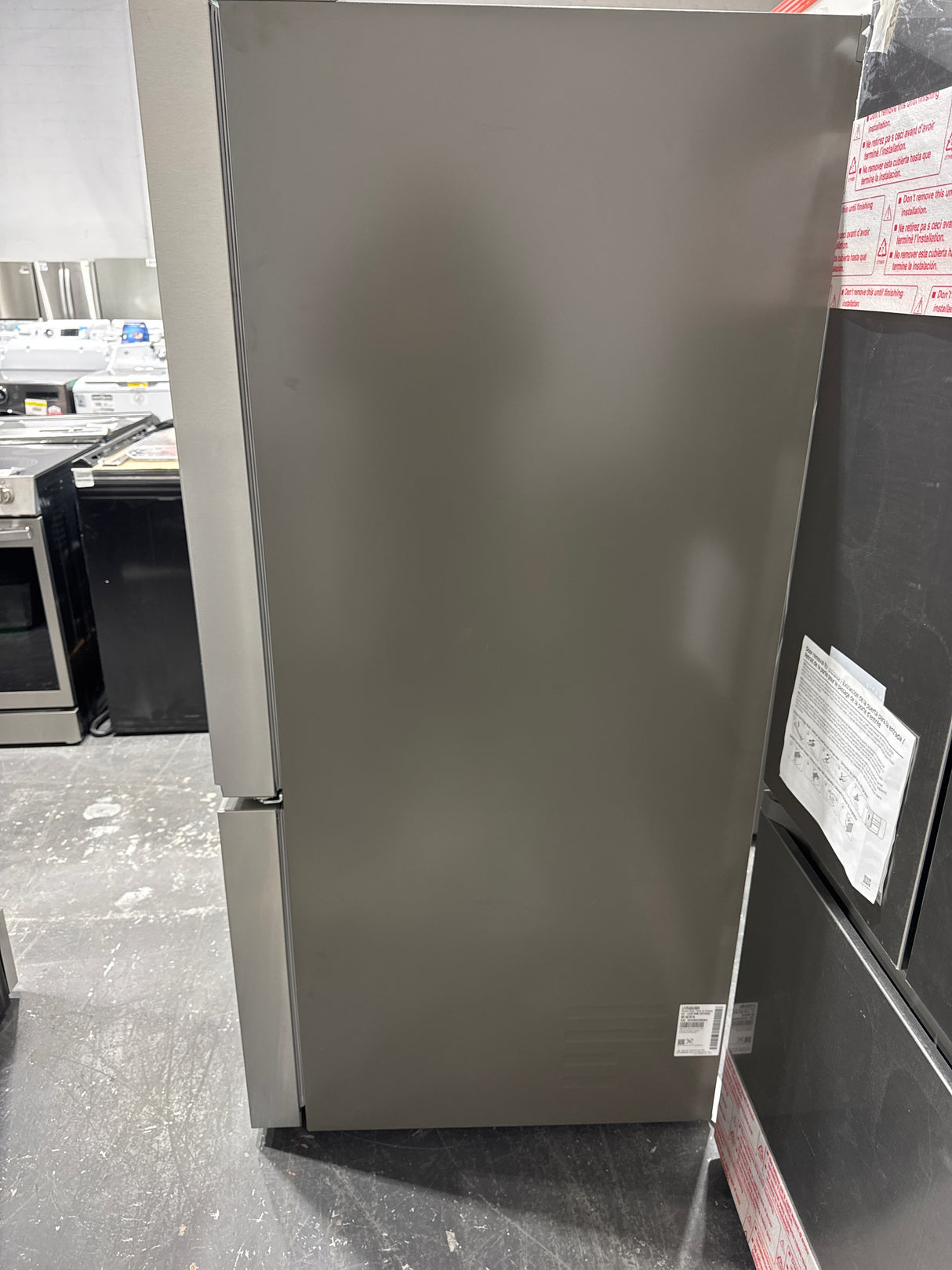 LF25S6330S - Réfrigérateurs - LG - 3 portes françaises - Acier inoxydable - Boîte ouverte