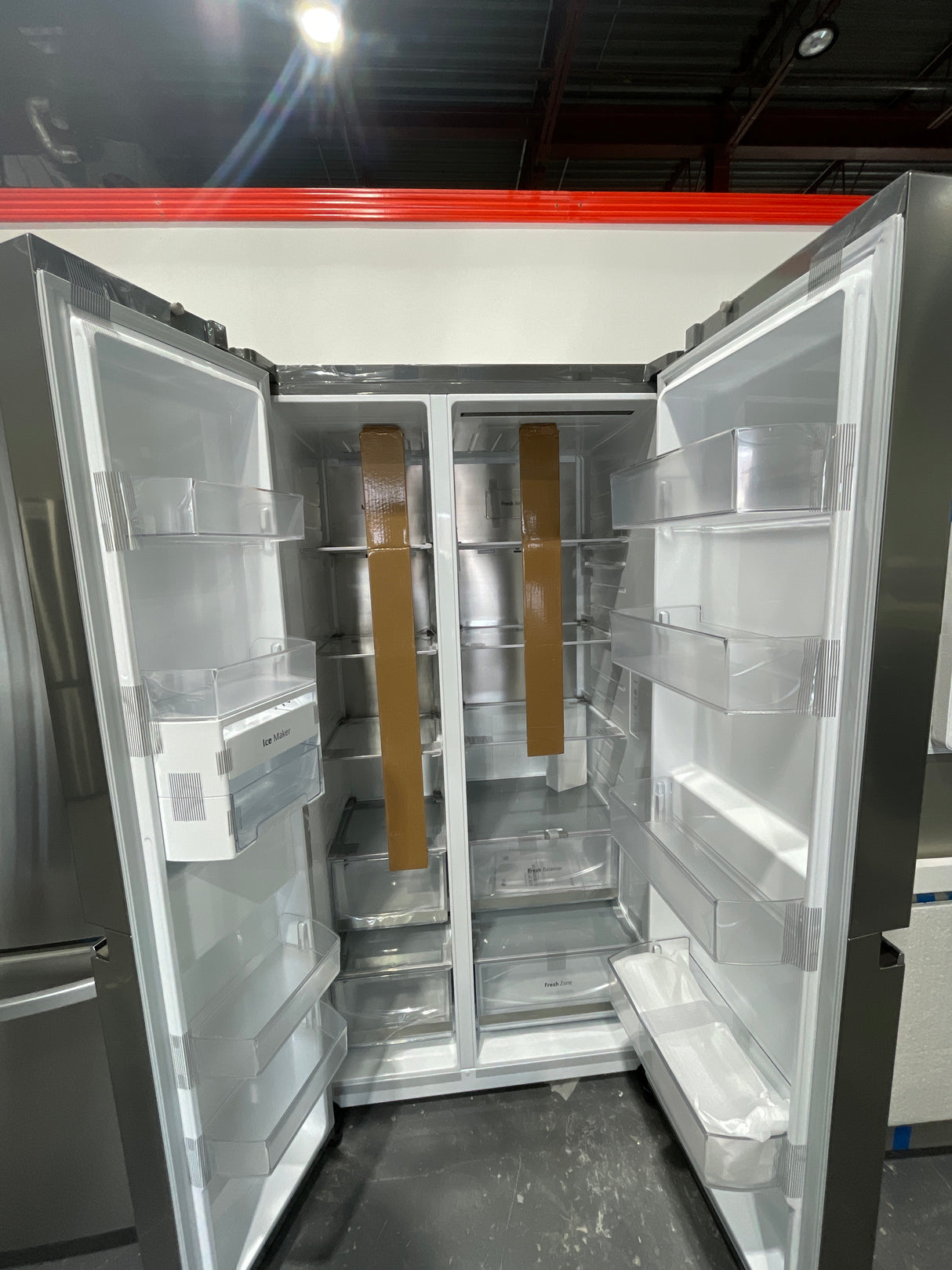 LS23C4000V - REFRIGERATORS - Side by side - 36 - LG - Stainless Steel - Open Box