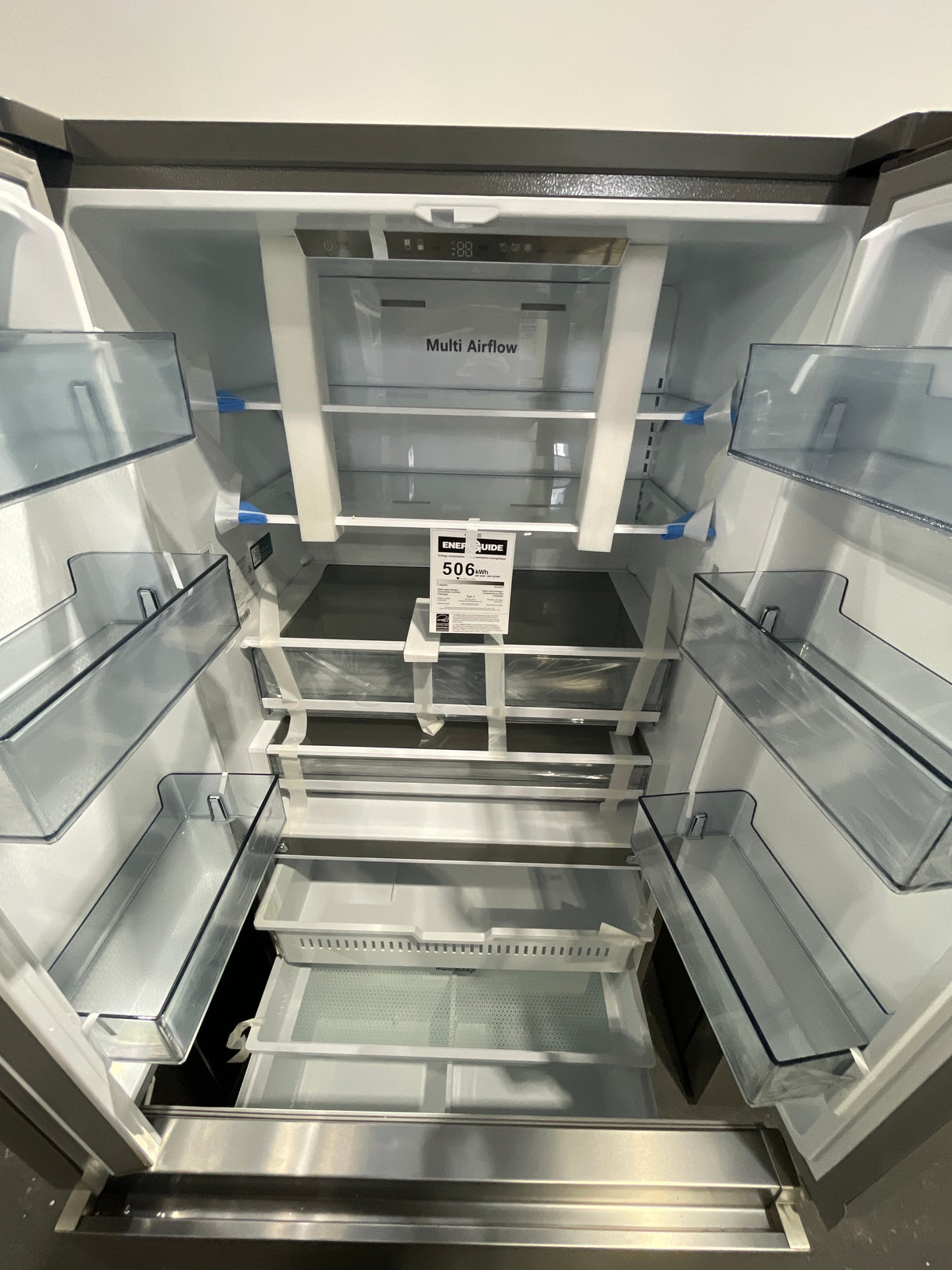 RF225A3CSE - REFRIGERATORS - Hisense - 36 - French 3-Door - Stainless Steel - Open Box