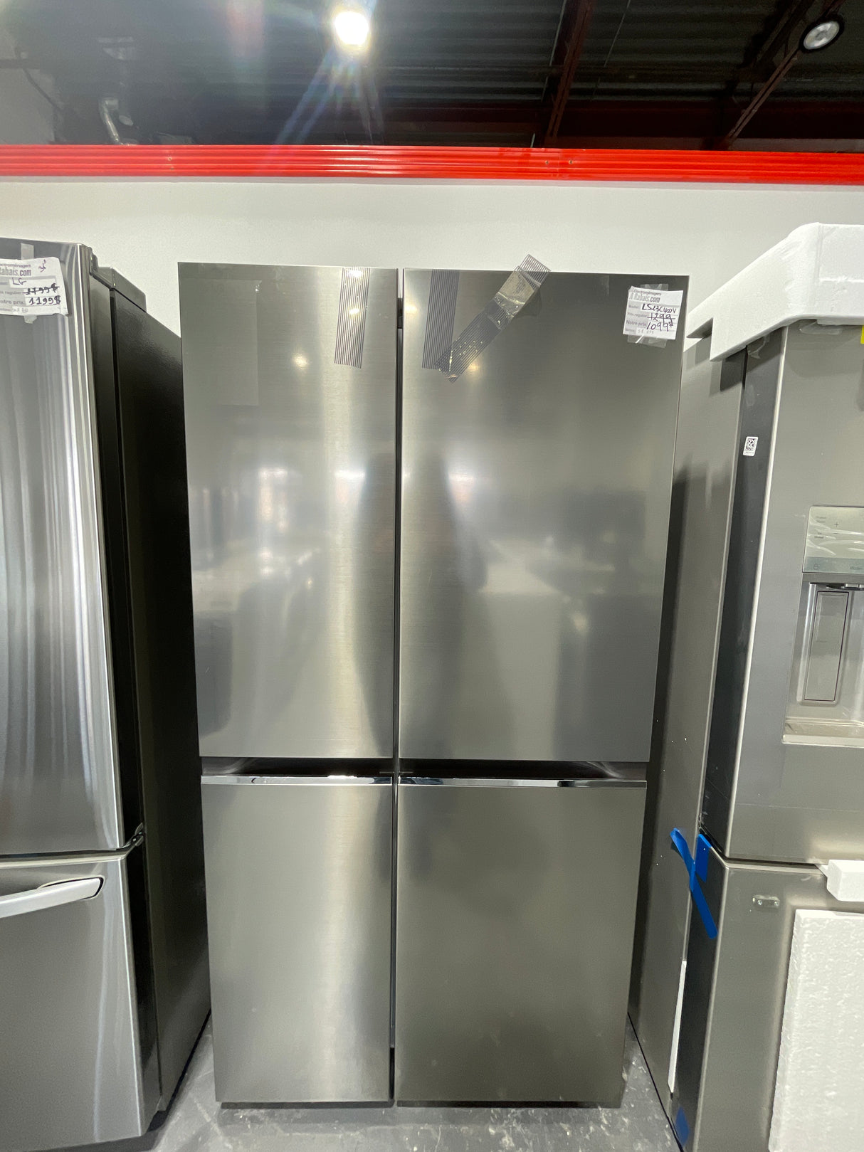 LS23C4000V - REFRIGERATORS - Side by side - 36 - LG - Stainless Steel - Open Box