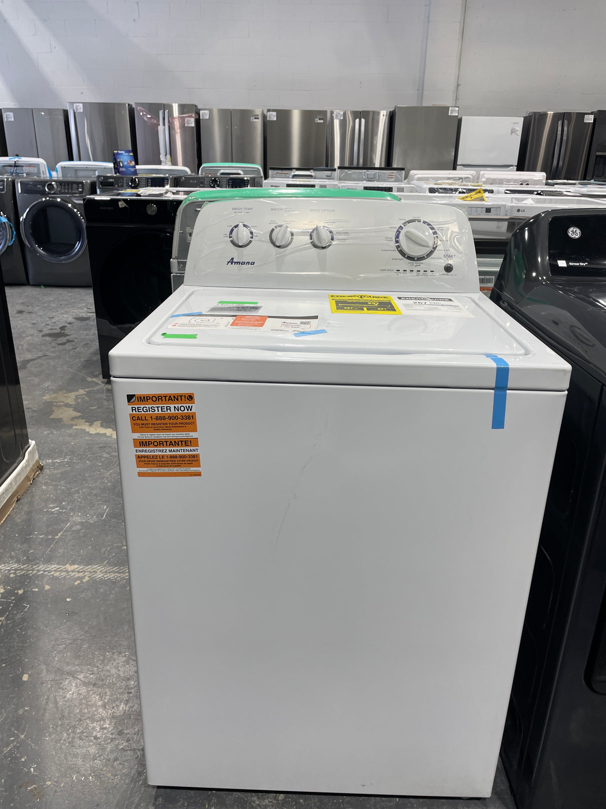 NTW4519JW - WASHERS- Top load - Amana - White - Open box