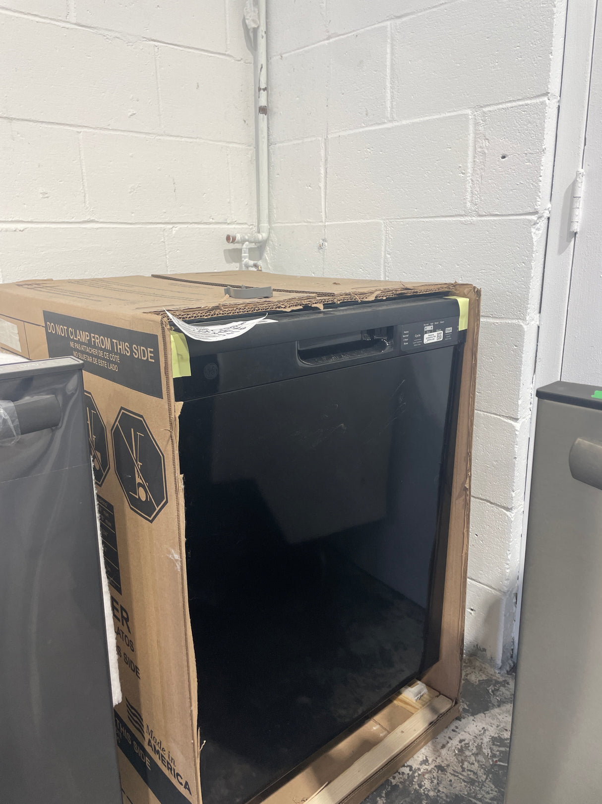 GDF511PGRBB - DISHWASHERS - TOP control - GE - BLACK - Open box