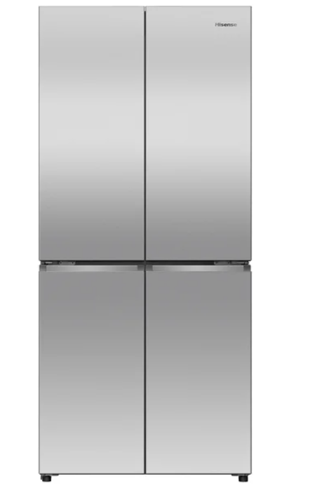 RQ17A4CSD - REFRIGERATORS - Hisense -17 Cu. Ft. - Counter-Depth - 4-Door - Stainless Steel - Open Box
