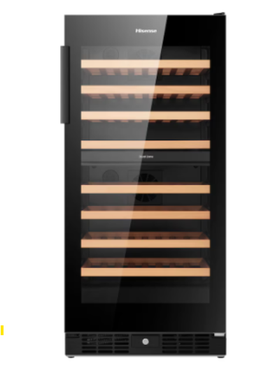HWD076N3ASD - Wine cooler - Hisense - Black Stainless Steel - Open box