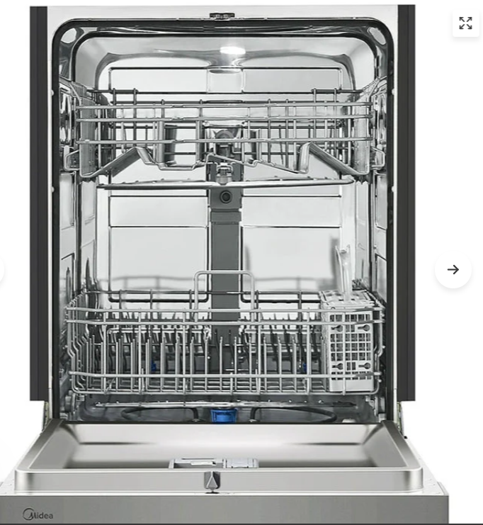 MDF24P1BST- DISHWASHERS - Midea- Front Controls - Stainless Steel - Open Box