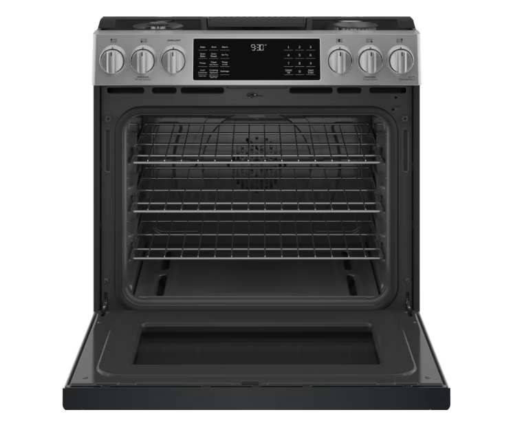 PCGS930YPFS – Cuisinière à gaz autonome – GE-Acier inoxydable résistant aux traces de doigts