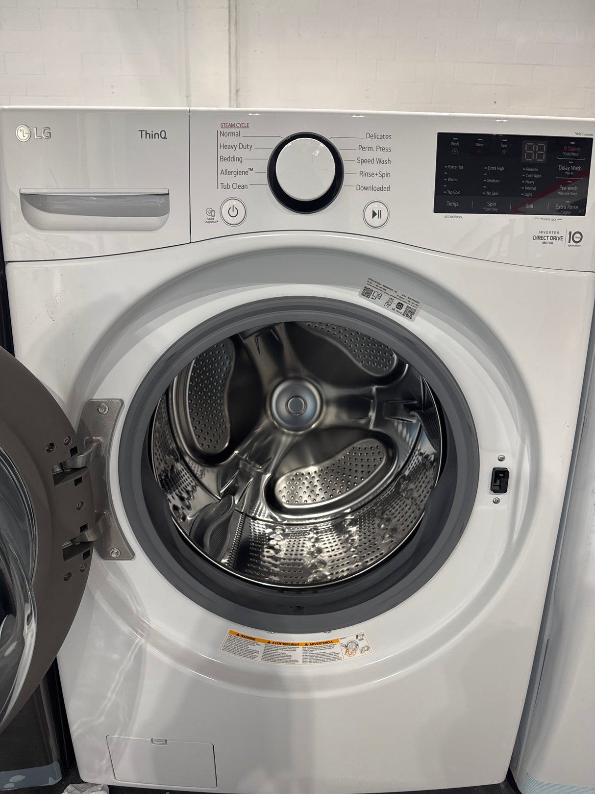 WM3600HWA ,DLE3600W - Washer/Dryer Sets - Front load - LG - Open box