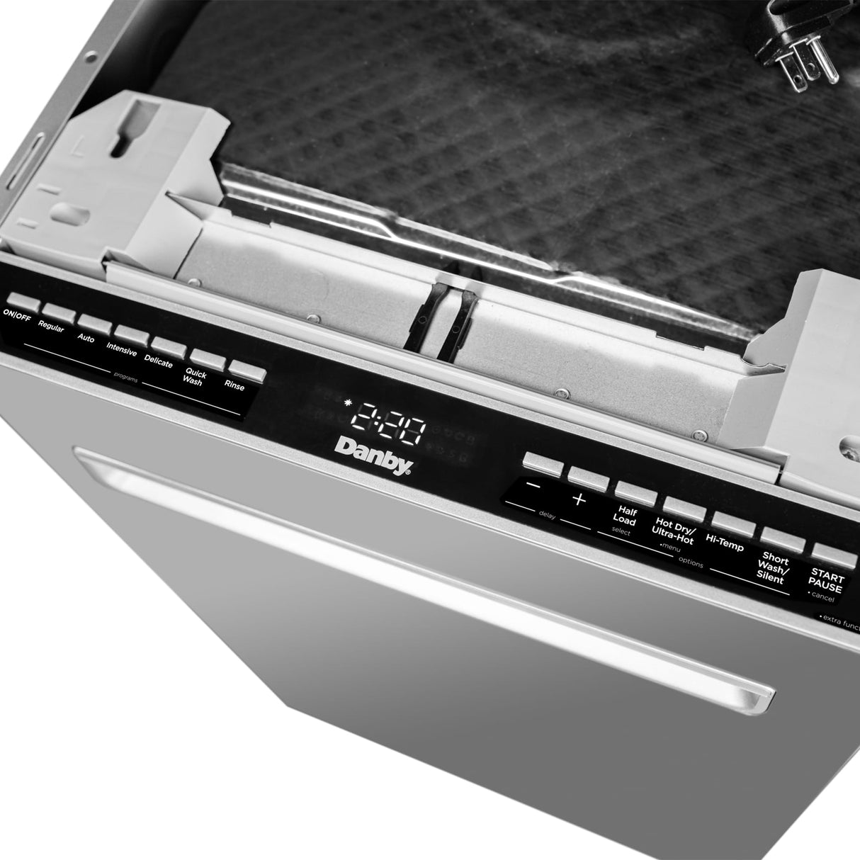 DDW1832ESS - 18 " Dishwashers - Danby - Top Control - Stainless steel - Open box