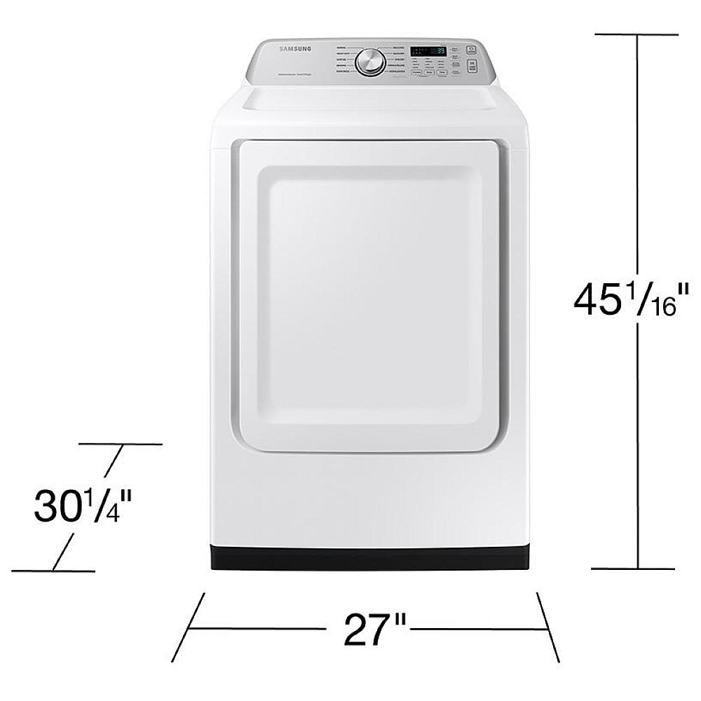 DVE47CG3500WAC/WA46CG3505A - Washer/Dryer - Samsung - White - Open box