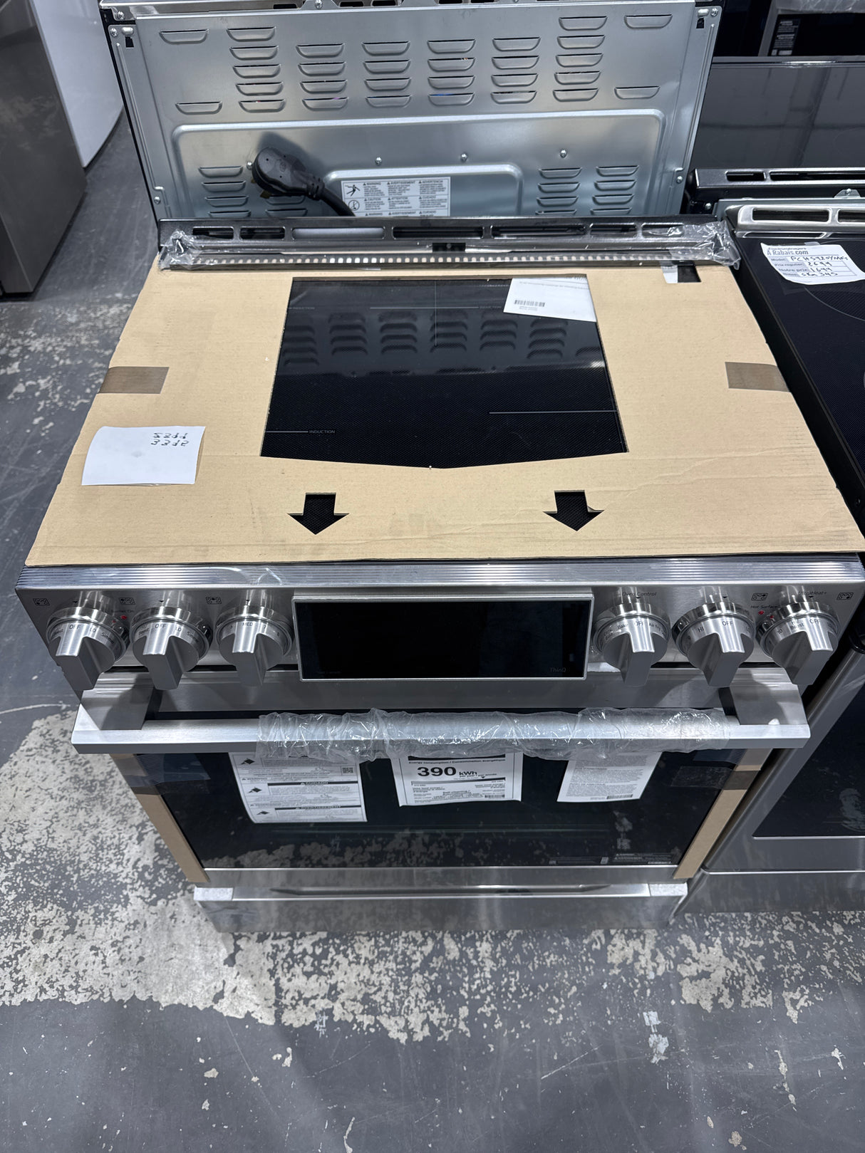 LSIL6334F - RANGES - Induction - LG- Stainless Steel - Open Box