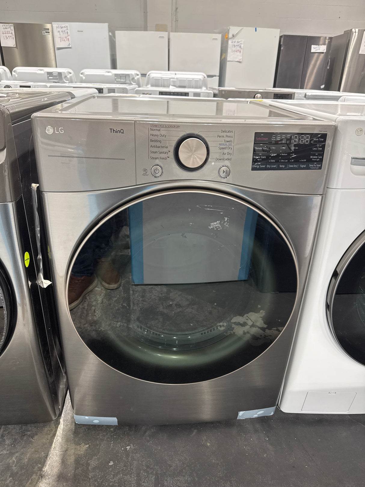 DLEX3850V - SÉCHEUSES - LG - Électriques - Acier inoxydable - Boîte ouverte