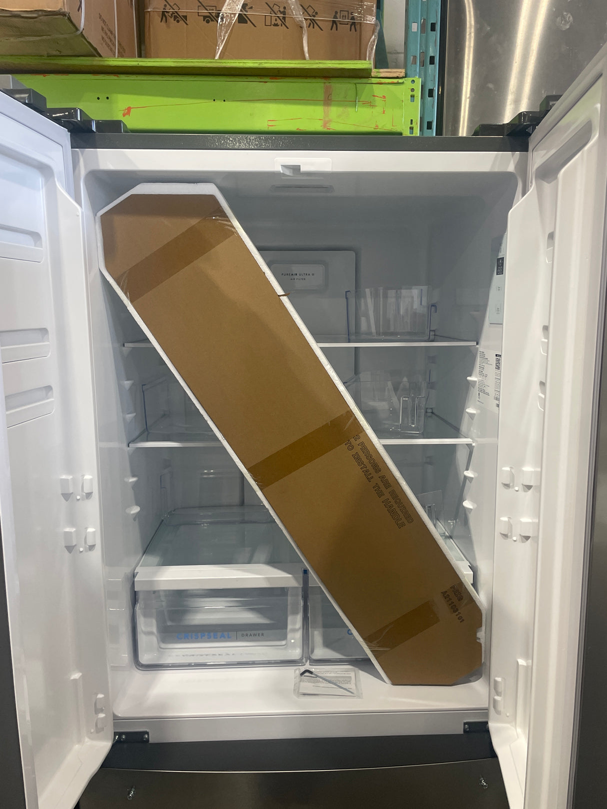 FRFG1813AV - RÉFRIGÉRATEURS - 80 cm - Frigidaire - Modèle français 3 portes - Acier inoxydable - Emballage ouvert