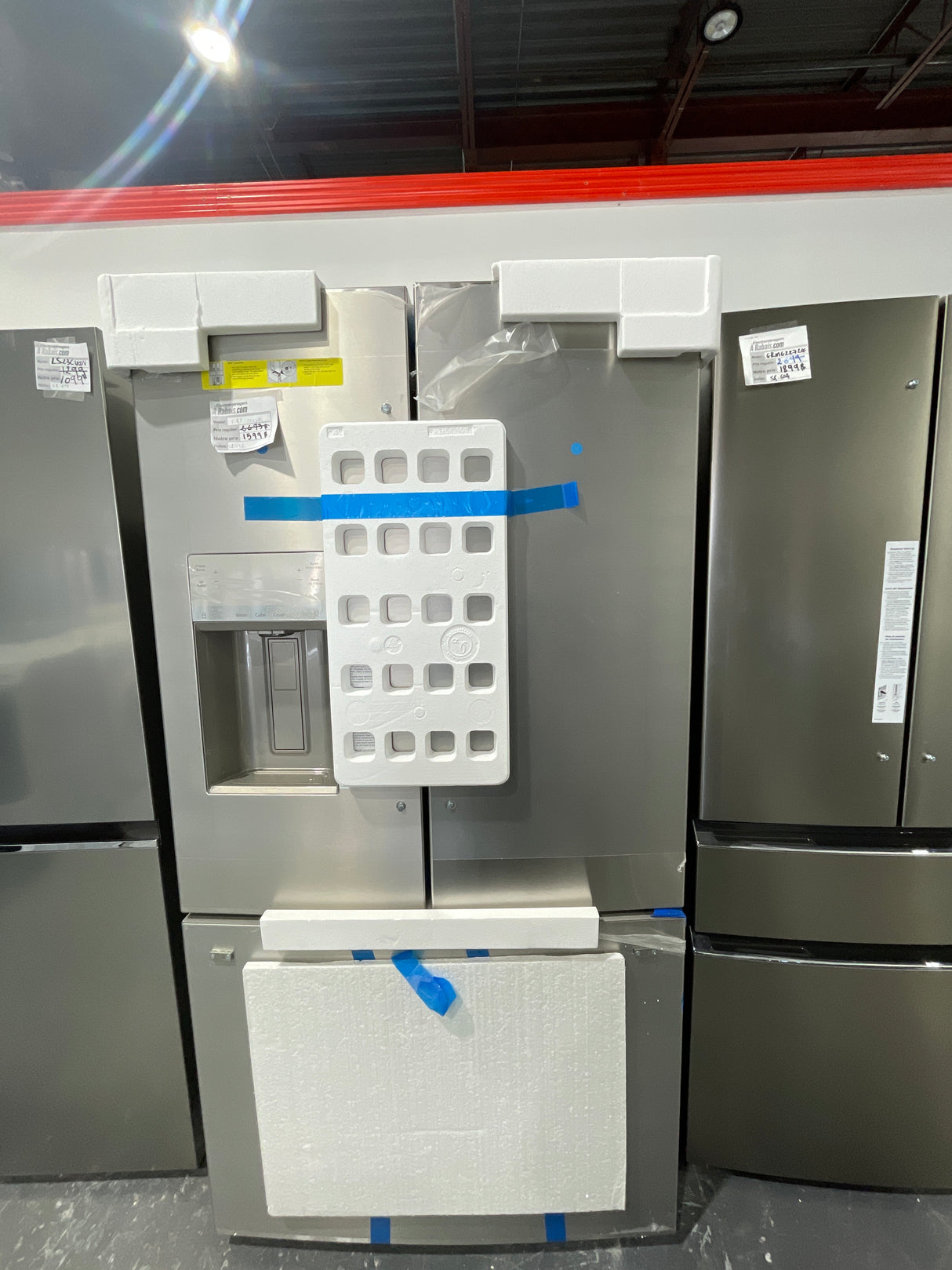 FRFS2823AS - REFRIGERATORS - Frigidaire - French 3-Door - Stainless Steel - Open Box