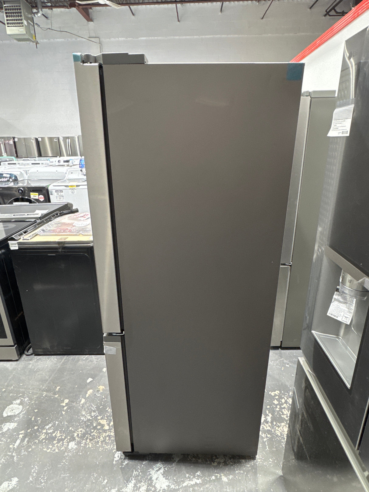 RF18A5101SR - 33 - REFRIGERATORS - Samsung - French 3-Door - Counter Depth - Stainless Steel - Open Box