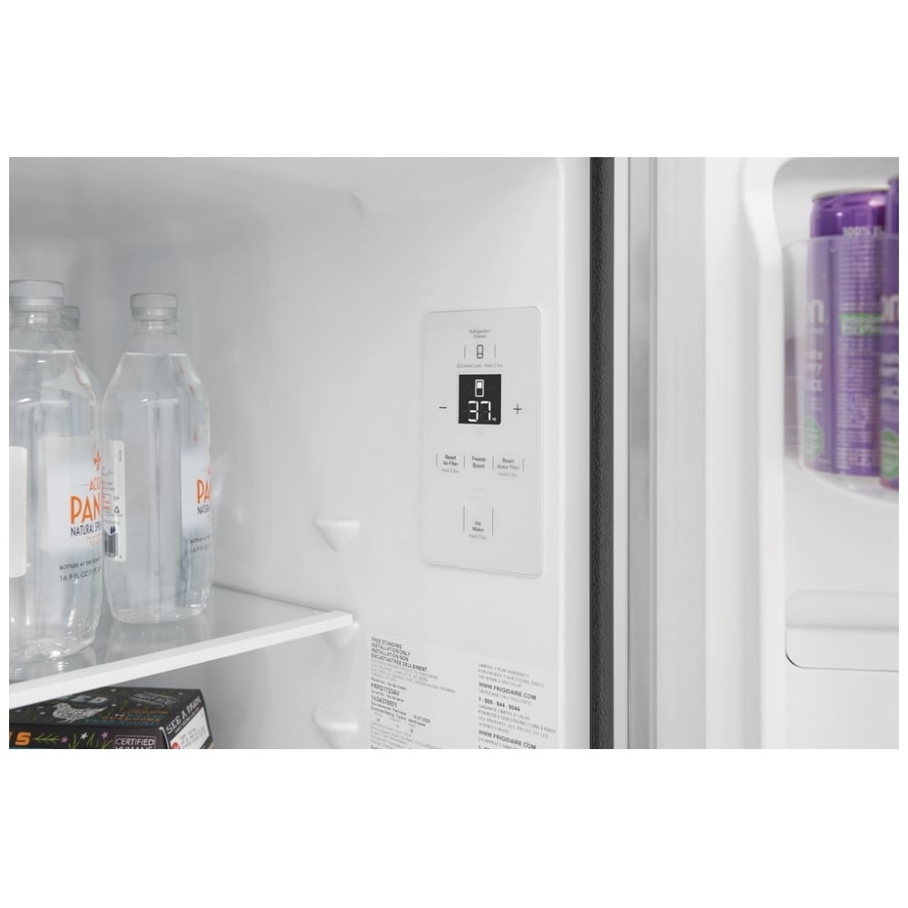 FRFG1813AV - REFRIGERATORS - 31.5 inches - Frigidaire- French 3-Door - Stainless Steel - Open Box