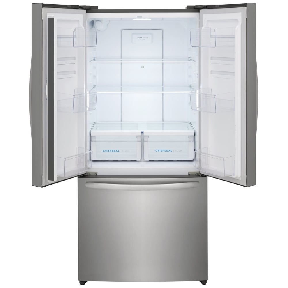 FRFG1813AV - REFRIGERATORS - 31.5 inches - Frigidaire- French 3-Door - Stainless Steel - Open Box