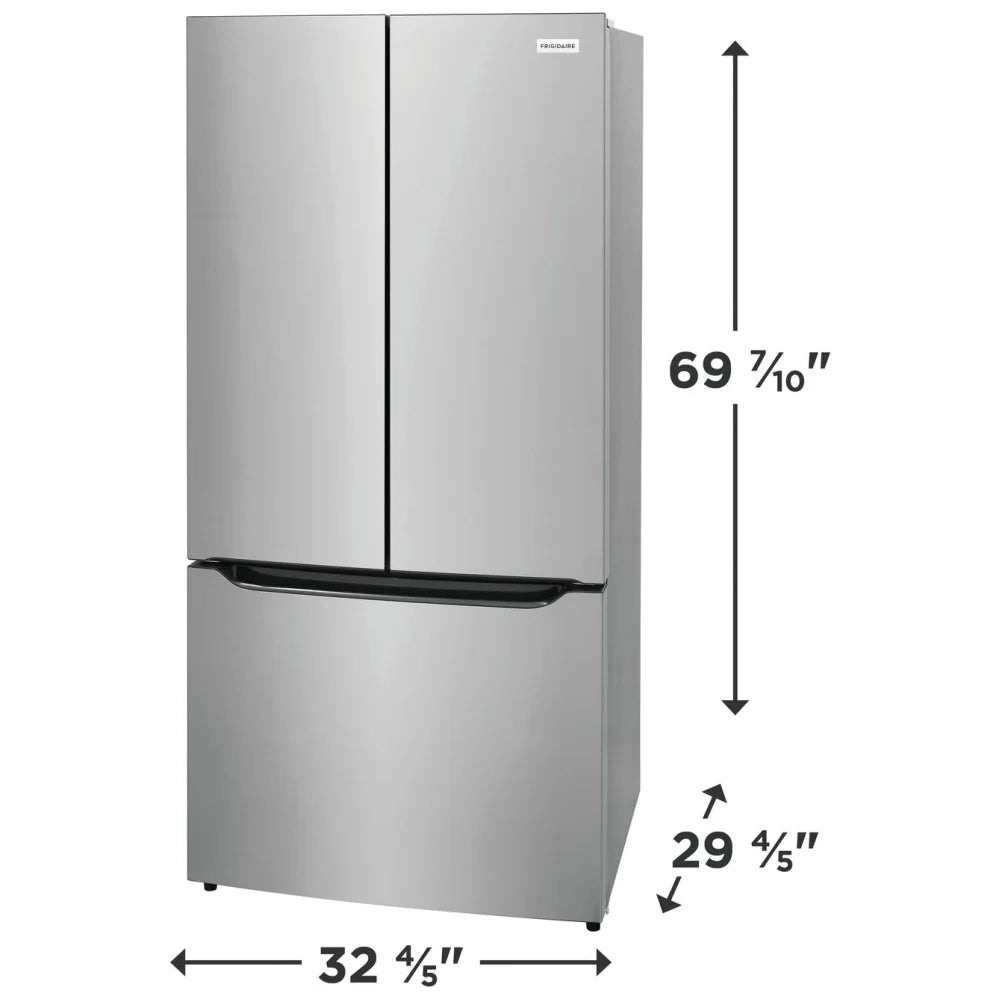 FRFG2033AV - REFRIGERATORS - Frigidaire- French 3-Door - Stainless Steel - Open Box