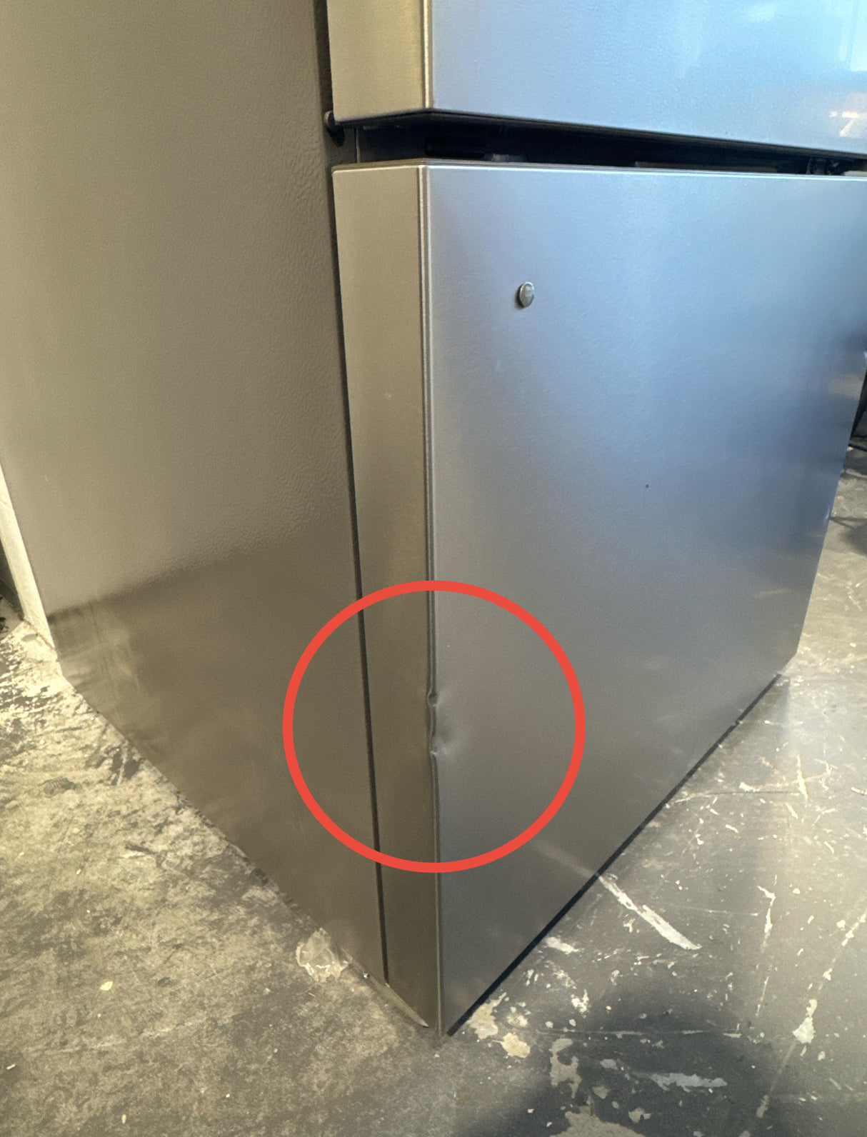 RB22A2FSE - Réfrigérateurs - Hisense - Congélateur inférieur - Acier inoxydable - Boîte ouverte