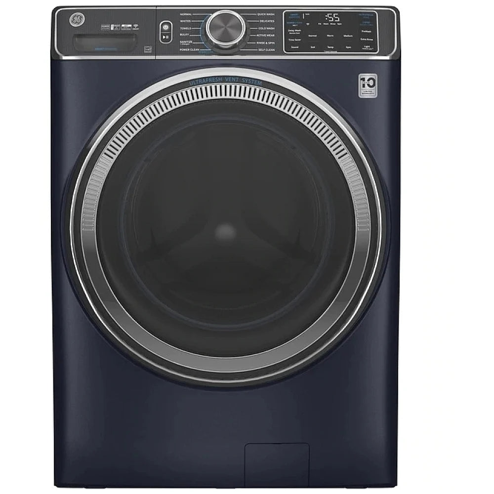 GFW550SPRRS - Laveuse - GE - À chargement frontal - Bleu saphir - Boîte ouverte