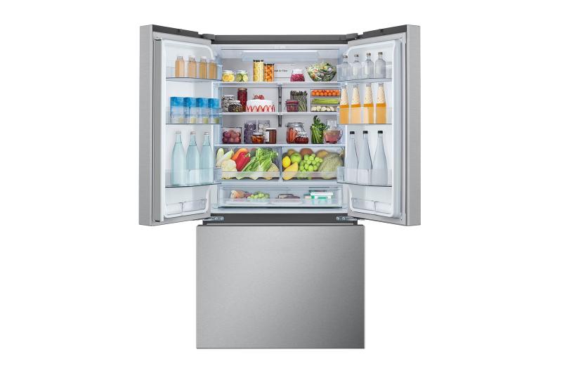 LF3256000S - Réfrigérateurs - LG - 3 portes françaises - Acier inoxydable - Boîte ouverte
