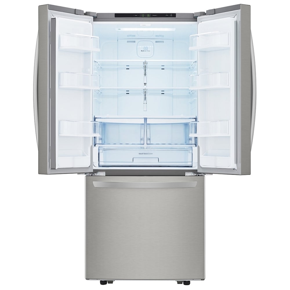 LRDNS2200S - REFRIGERATORS -30" - LG - French 3-Door - Stainless Steel - Open Box