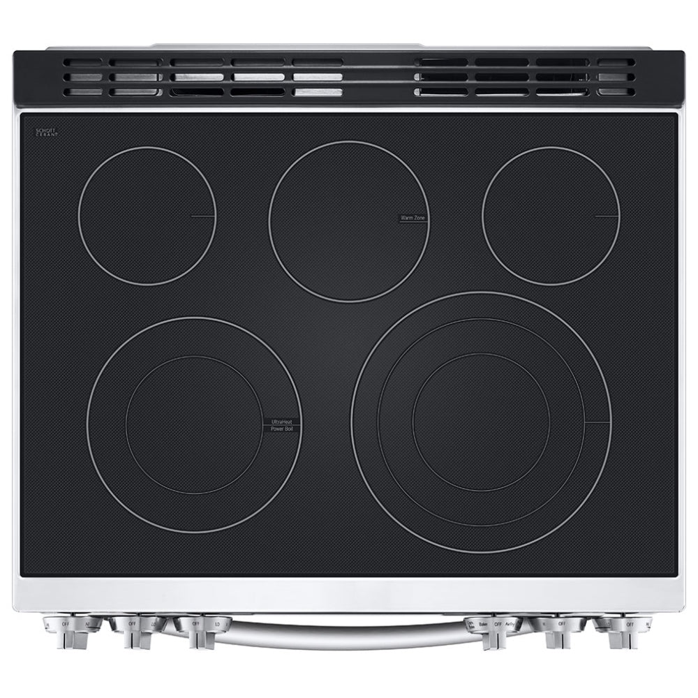 Cuisinière électrique LG LSEL6332FC - Acier inoxydable - Produit déballé