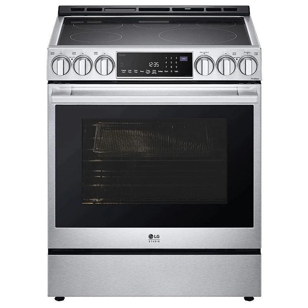 LSES6338F - Cuisinière électrique - LG - Acier inoxydable - Boîte ouverte