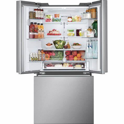 LF25S6330S - Réfrigérateurs - LG - 3 portes françaises - Acier inoxydable - Boîte ouverte