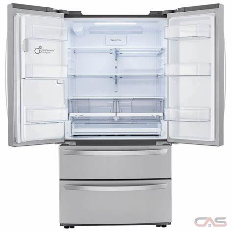 LRMXS2806S - Réfrigérateurs - LG - 4 portes françaises - Acier inoxydable - Boîte ouverte