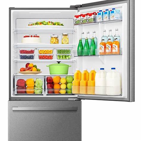 RB22A2FSE - Réfrigérateurs - Hisense - Congélateur inférieur - Acier inoxydable - Boîte ouverte