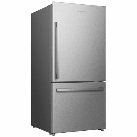 RB22A2FSE - REFRIGERATORS - Hisense - Bottom Freezer - Stainless Steel - Open Box - Scratch and Dent