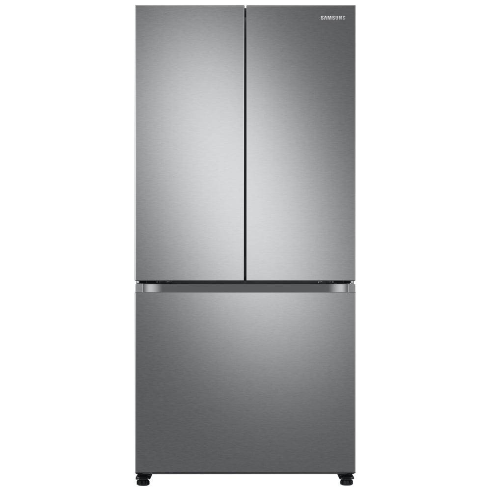 RF18A5101SR - 33 - REFRIGERATORS - Samsung - French 3-Door - Counter Depth - Stainless Steel - Open Box